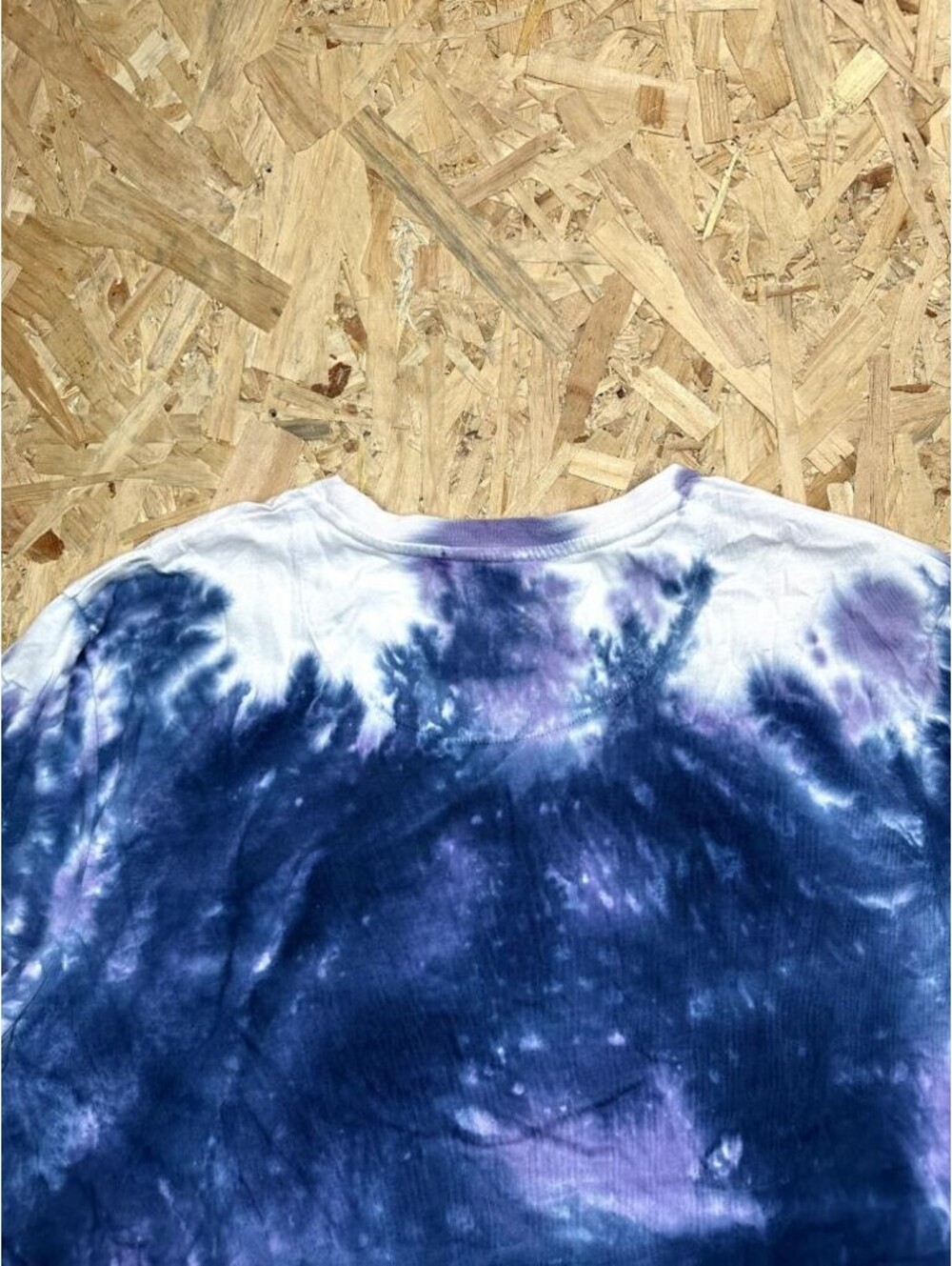 Denim & Flower Ricky Singh Tie Dye T-Shirt Mens Large Purple Blue Take A Hike - Picture 14 of 14
